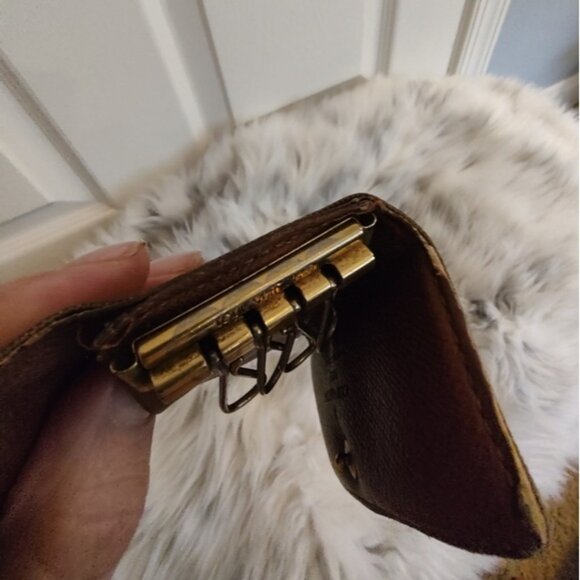 Vintage Louis Vuitton LV monogram compact key holder y2K - Picture 10 of 13